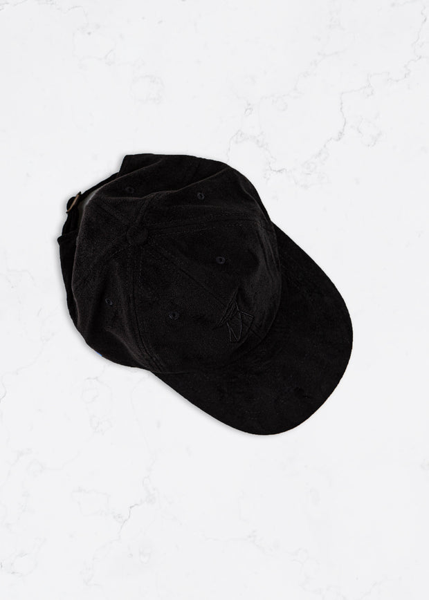 Fly Velours Cap // Black - Fienix Clothing