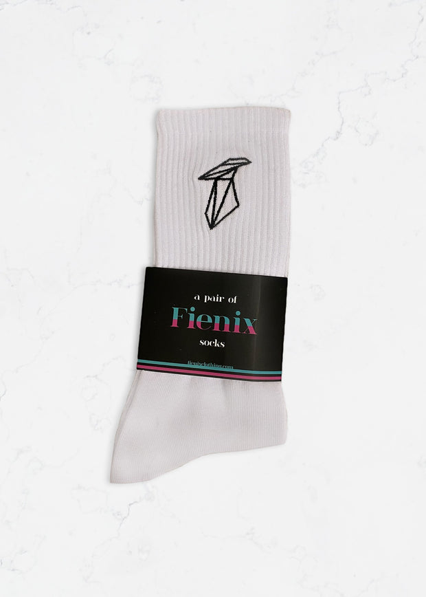 Fienix Socks // White